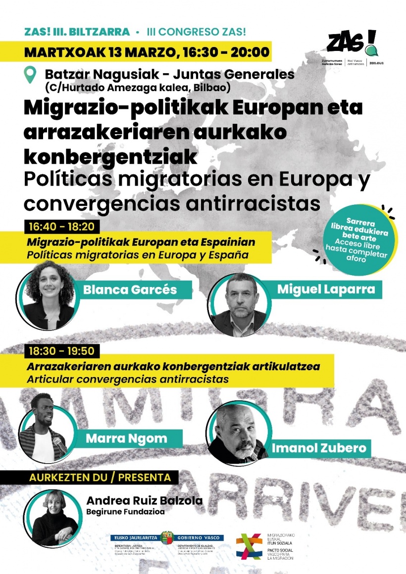 Políticas migratorias en Europa y convergencias antirracistas